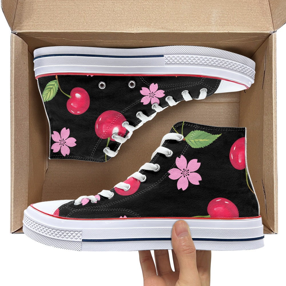 Retro High-top canvas shoes