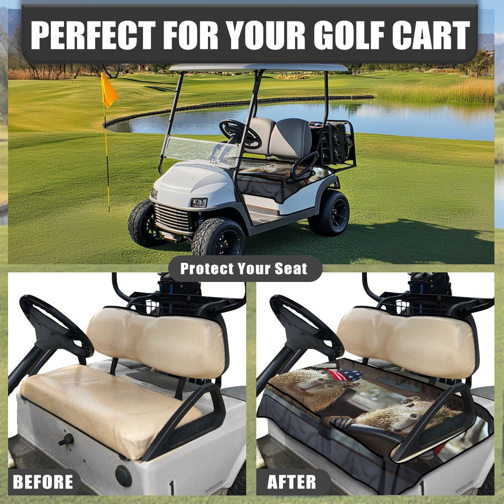 Golf cart cover (with pocket)