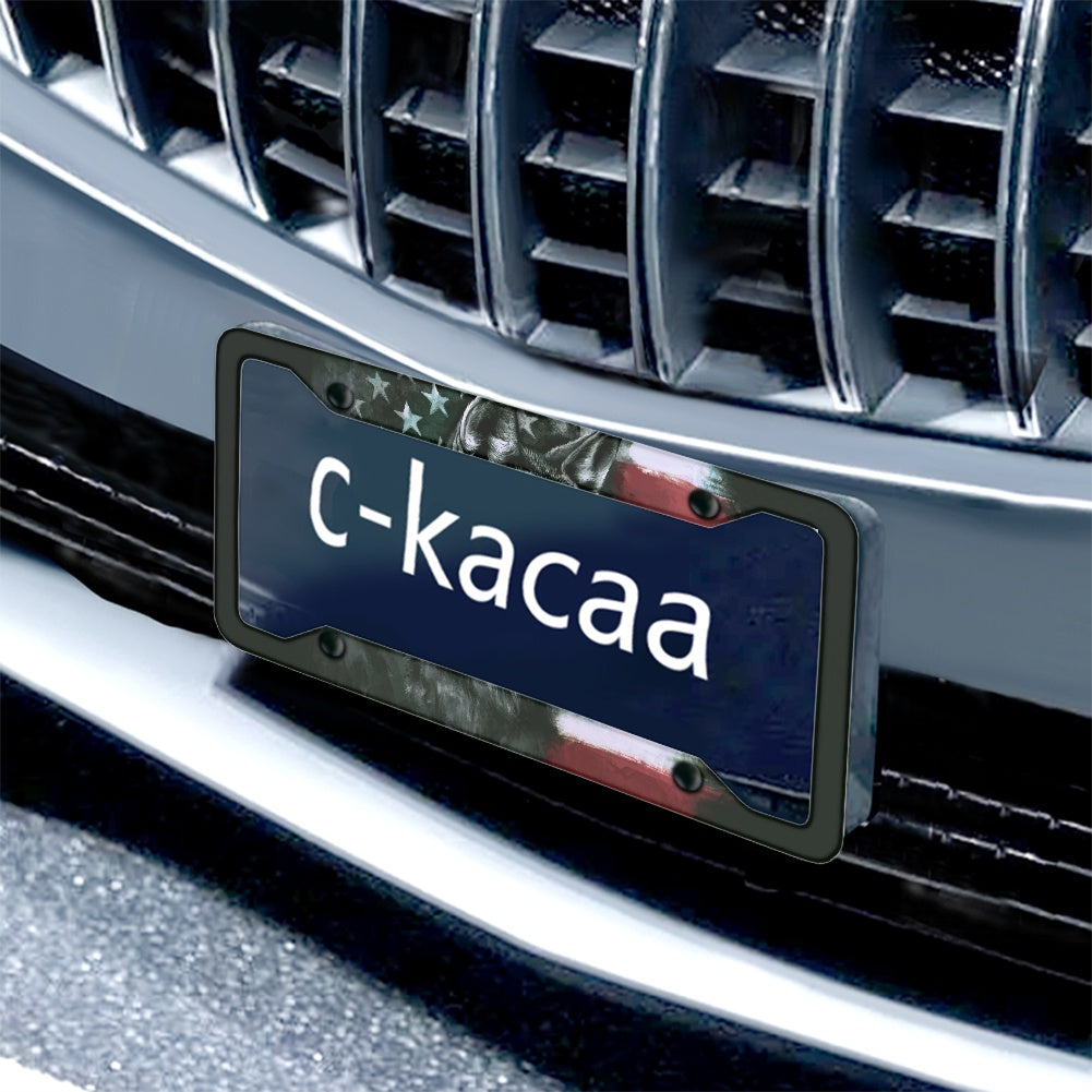 License plate frame