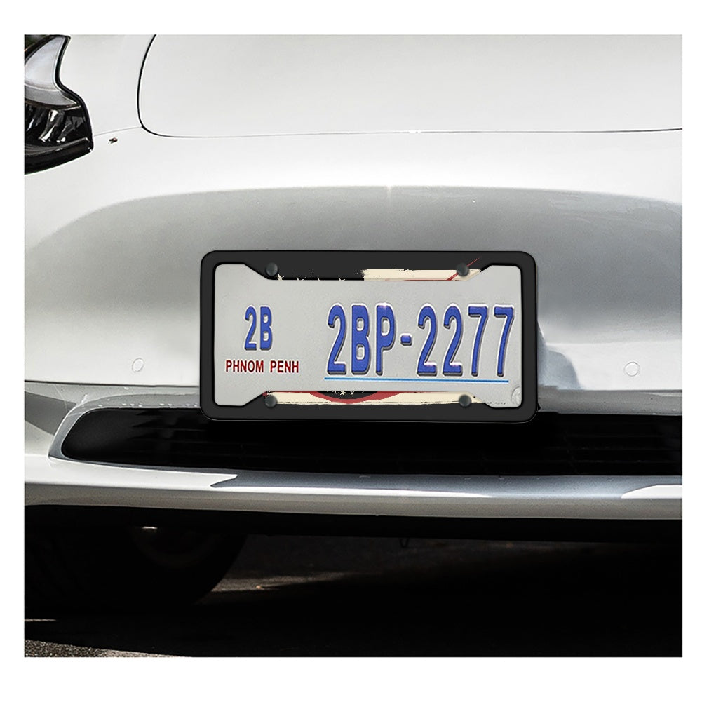 License plate frame