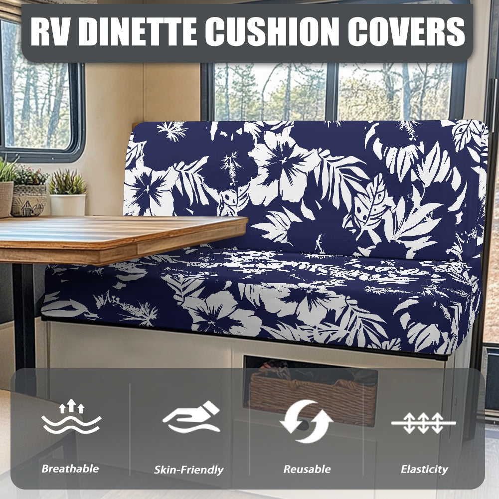 RV Sofa Split Seat Cover 2-Piece Set