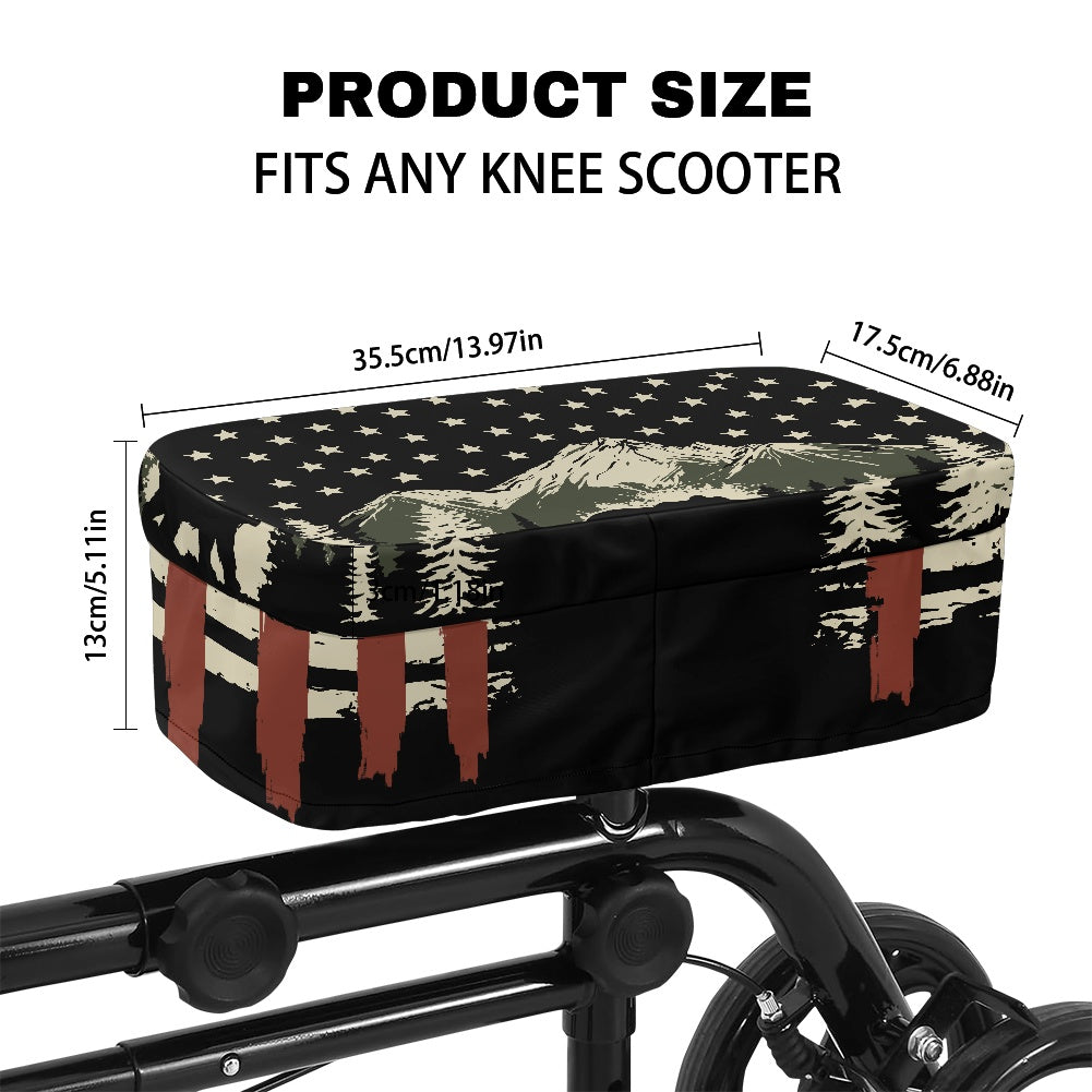 Knee bike seat cushion cover