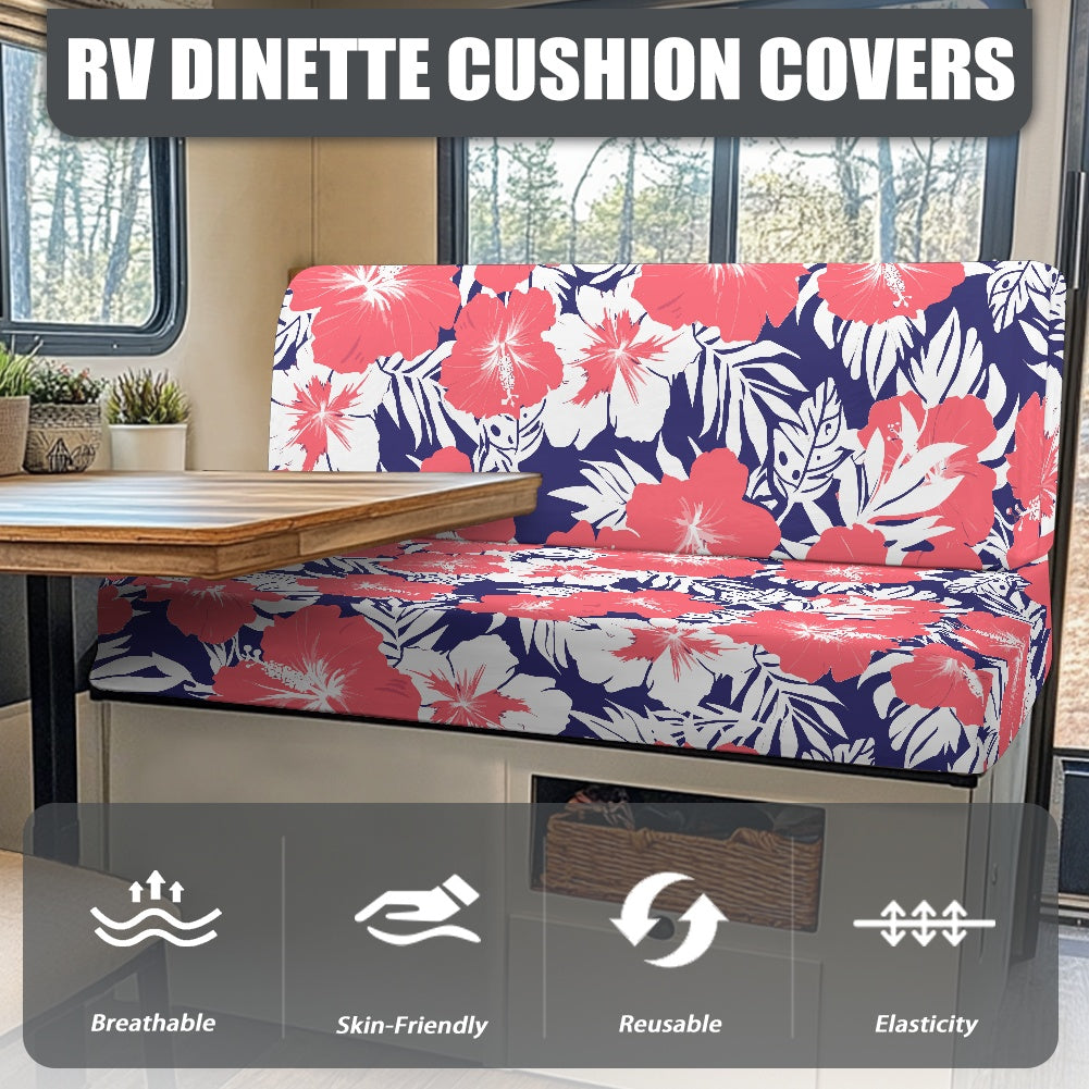 RV Sofa Split Seat Cover 2-Piece Set