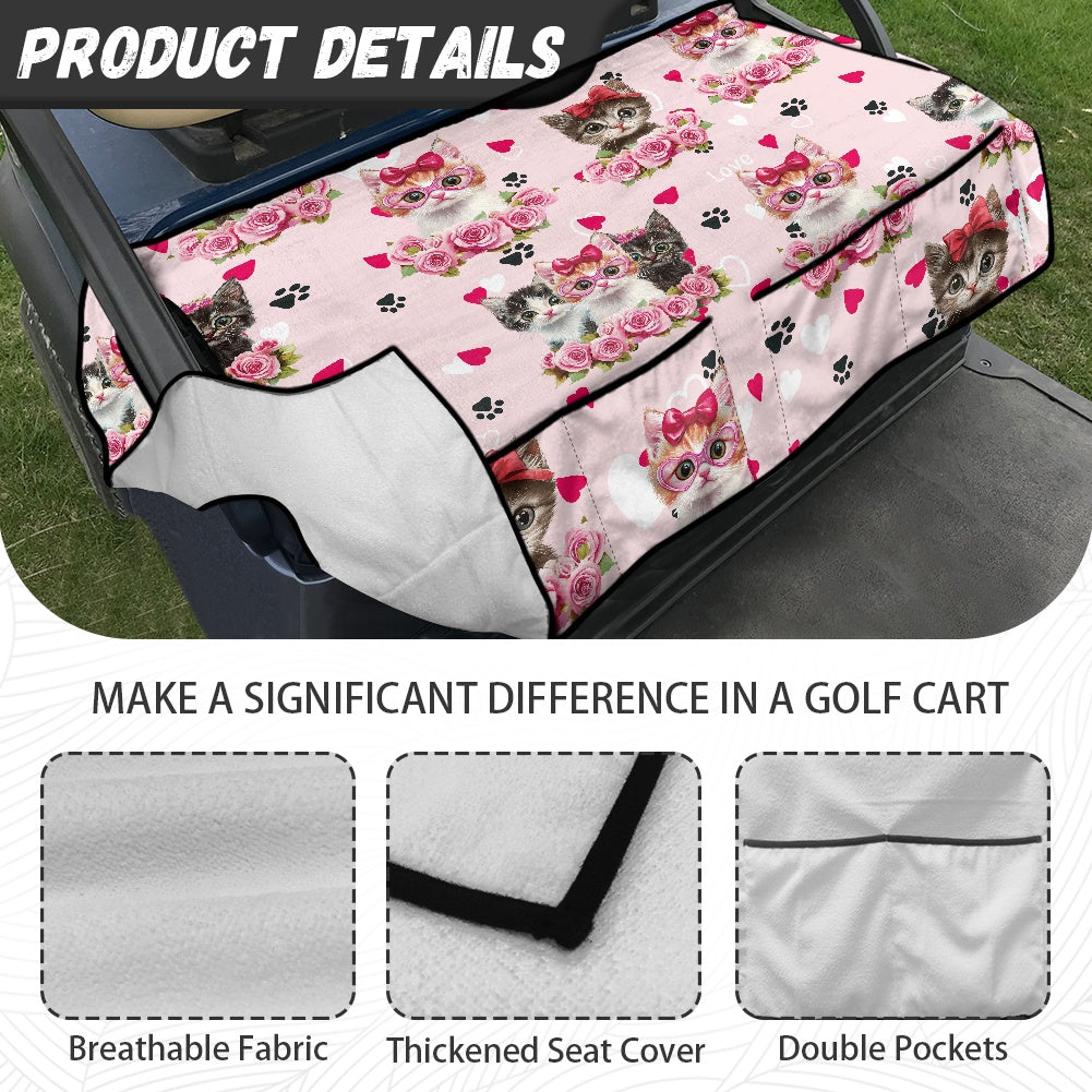 Golf cart cover (with pocket)