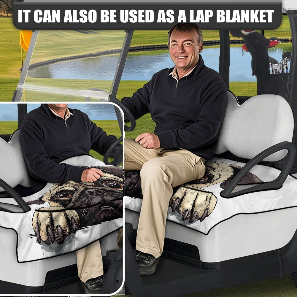 Golf cart cover (with pocket)