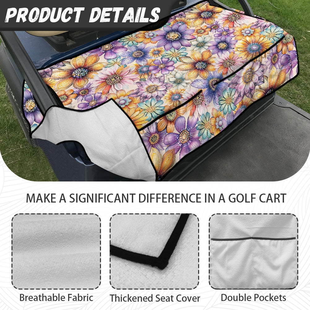 Golf cart cover (with pocket)