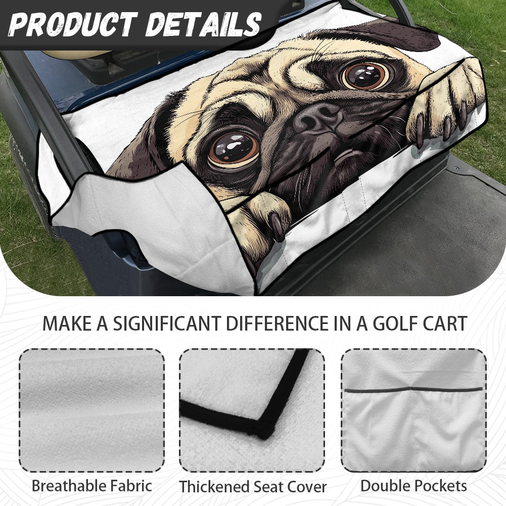 Golf cart cover (with pocket)