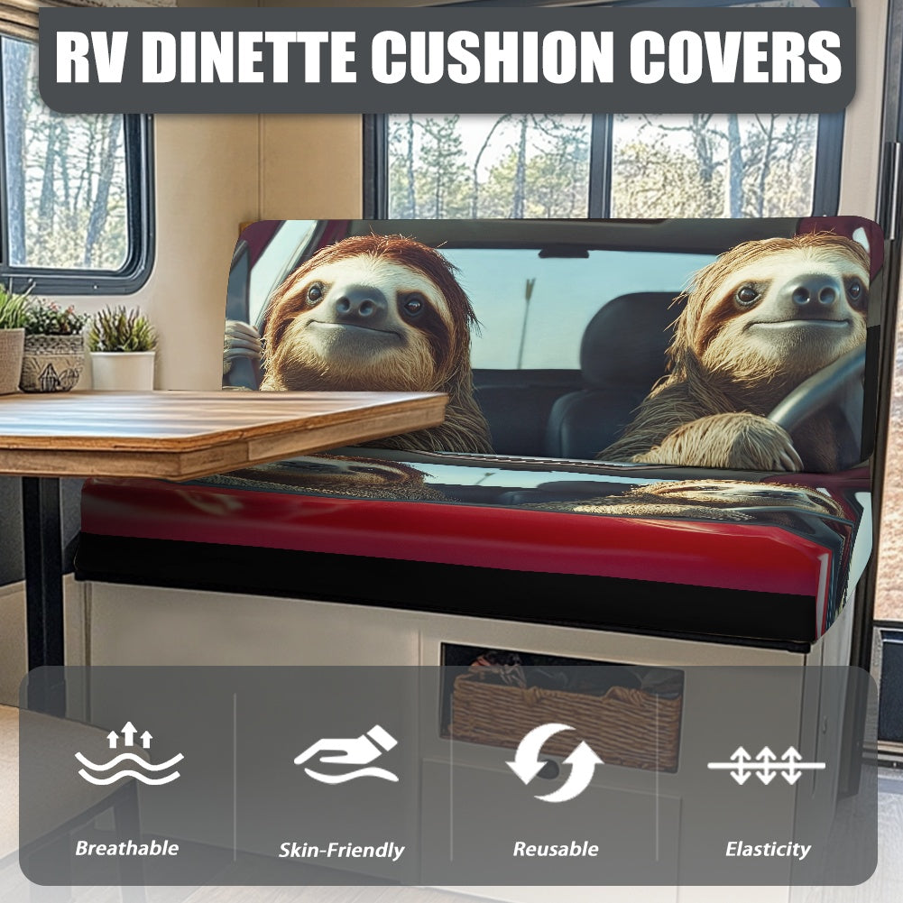 RV Sofa Split Seat Cover 2-Piece Set