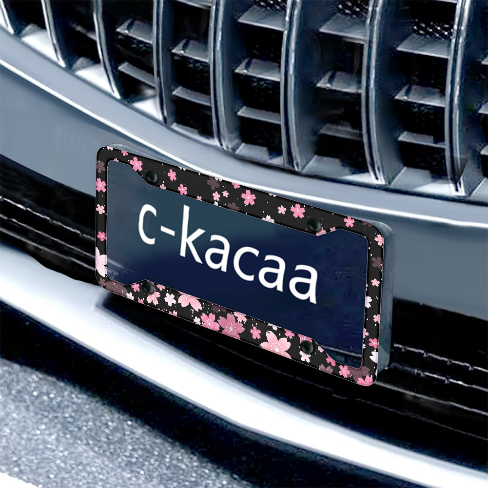 License plate frame