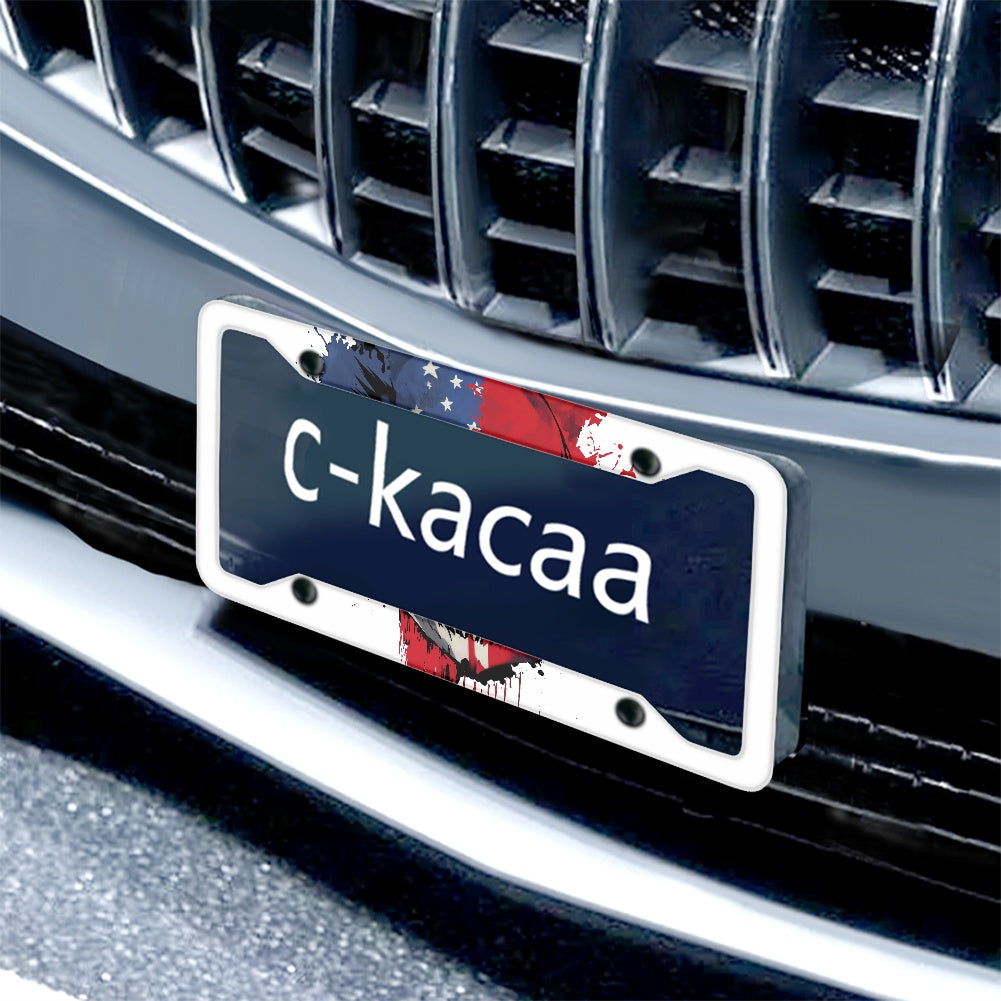 License plate frame