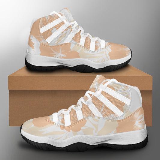 AJ11 High Top Leather Sneakers