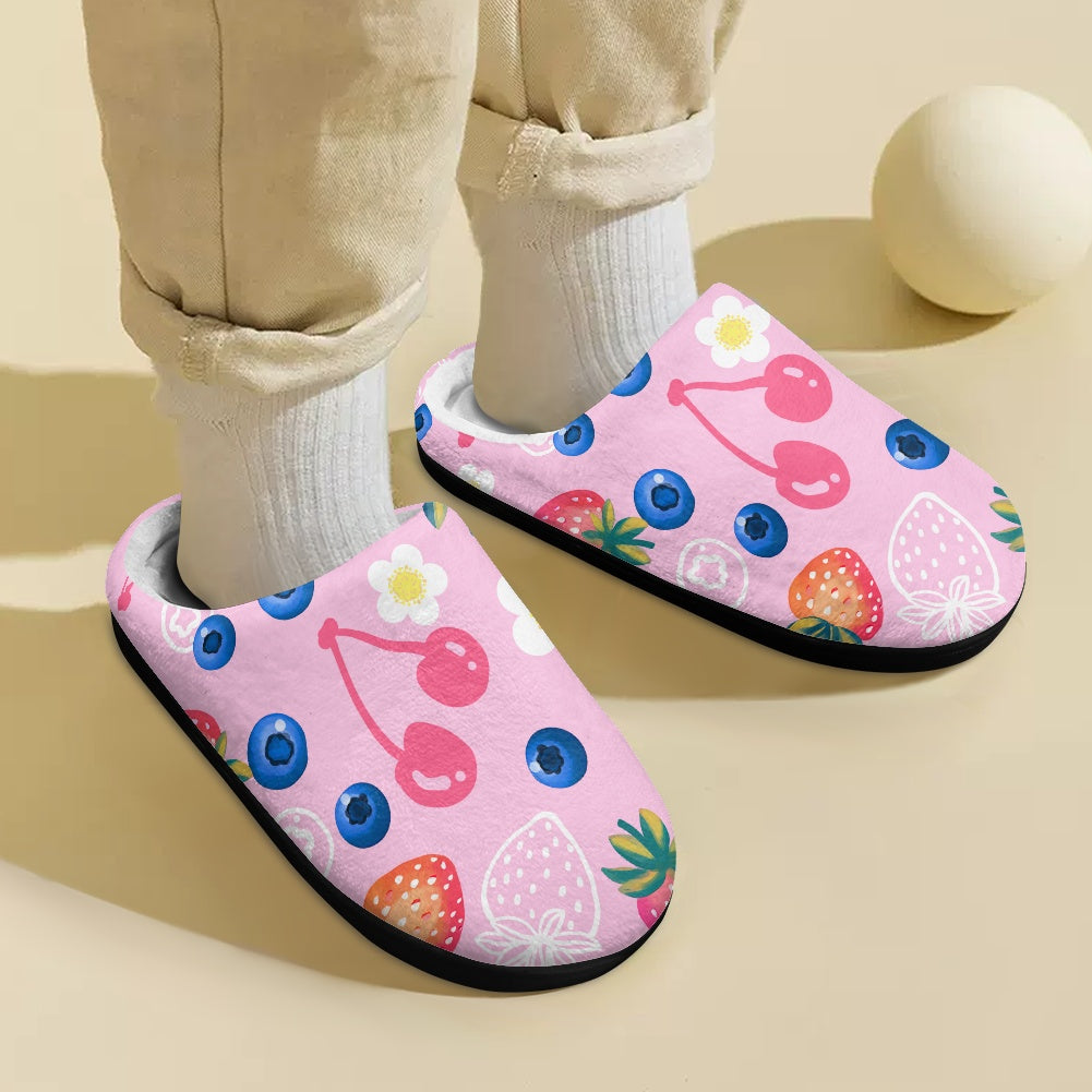 children's plush slippers