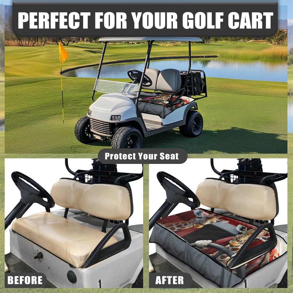 Golf cart cover (with pocket)