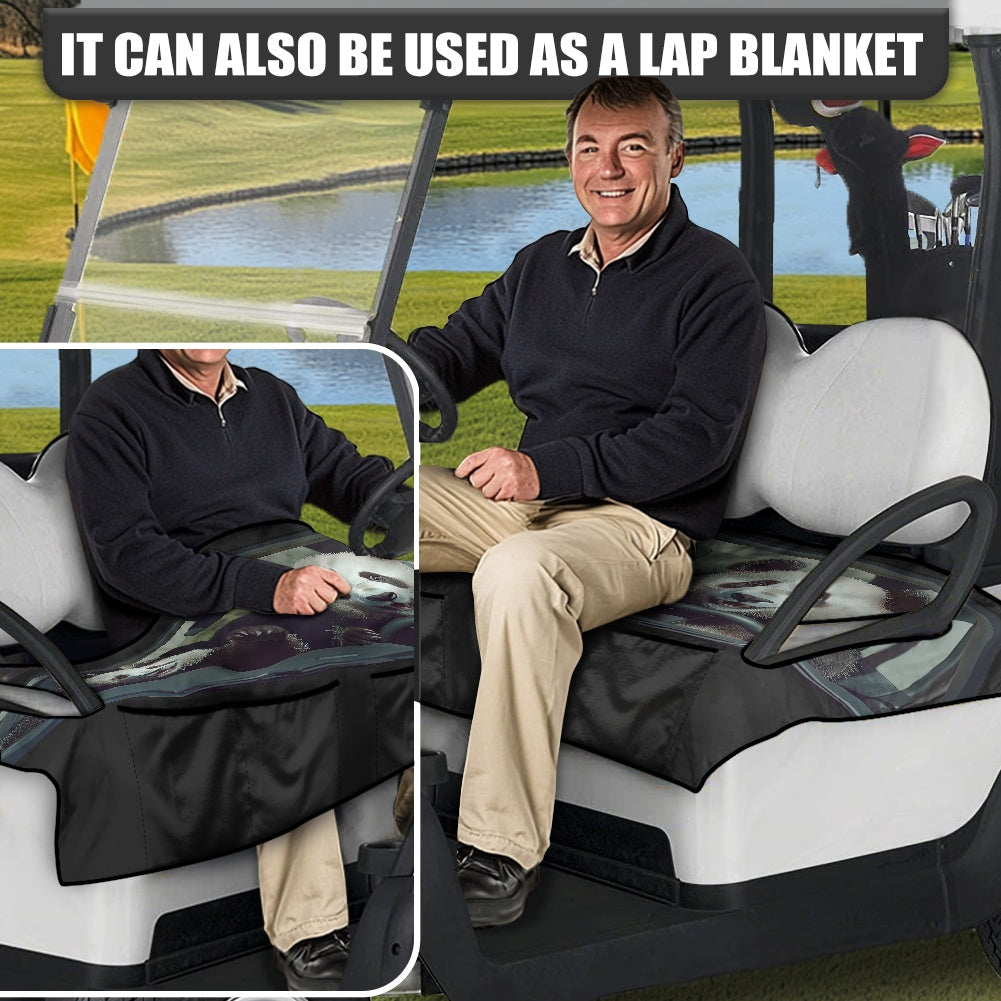 Golf cart cover (with pocket)