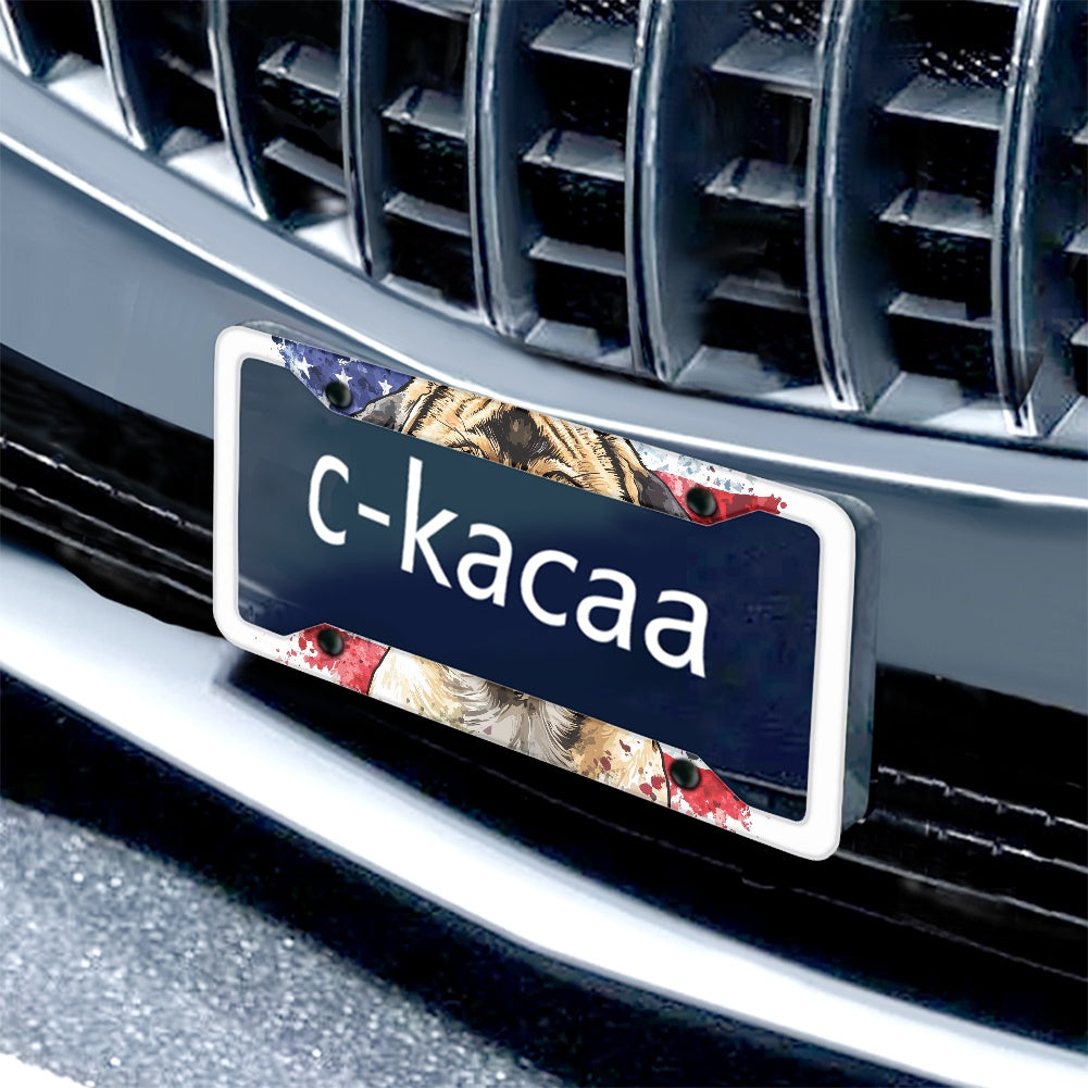 License plate frame