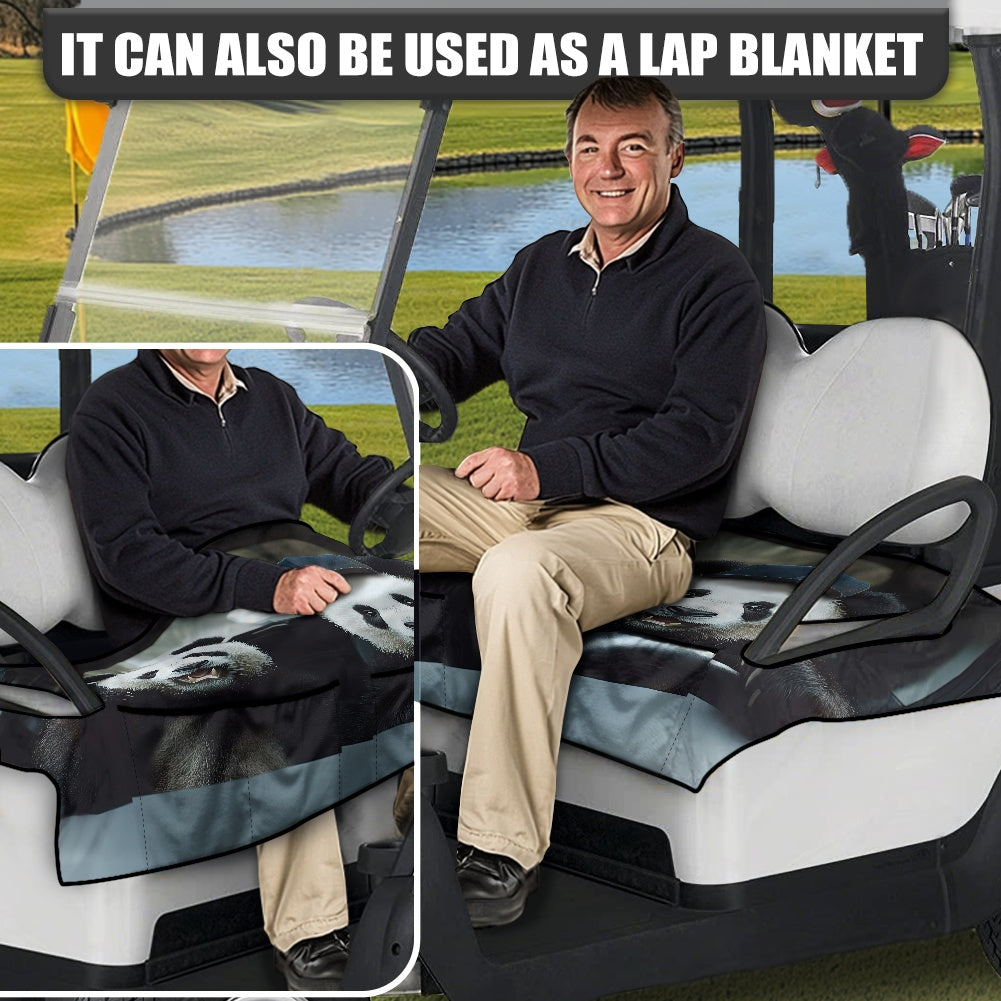 Golf cart cover (with pocket)