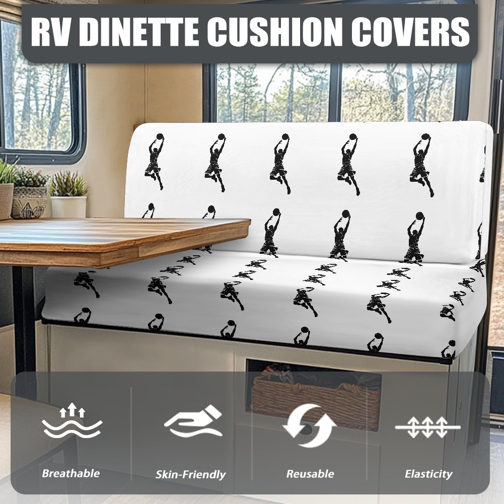 RV Sofa Split Seat Cover 2-Piece Set