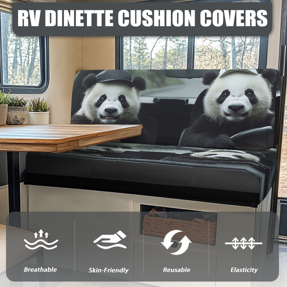 RV Sofa Split Seat Cover 2-Piece Set