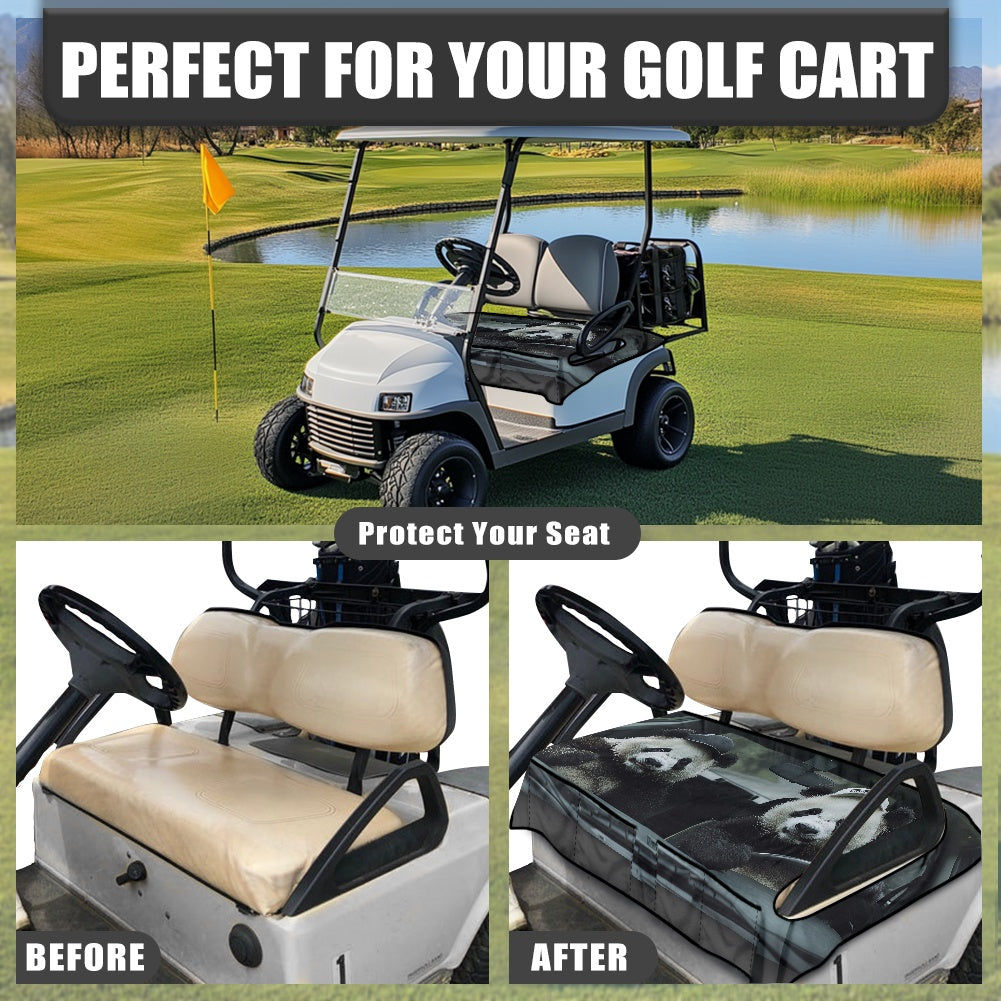 Golf cart cover (with pocket)