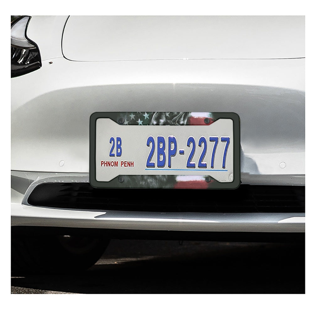 License plate frame