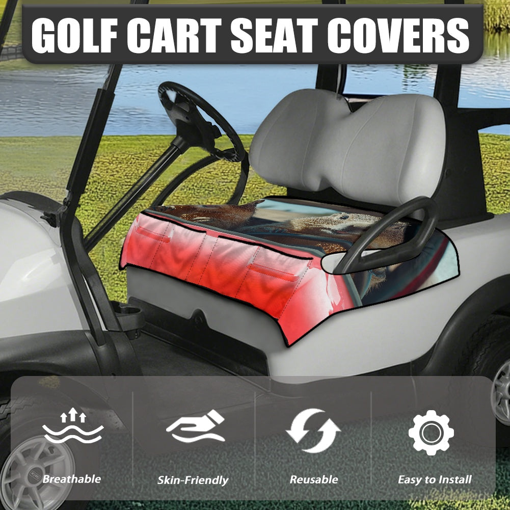 Golf cart cover (with pocket)