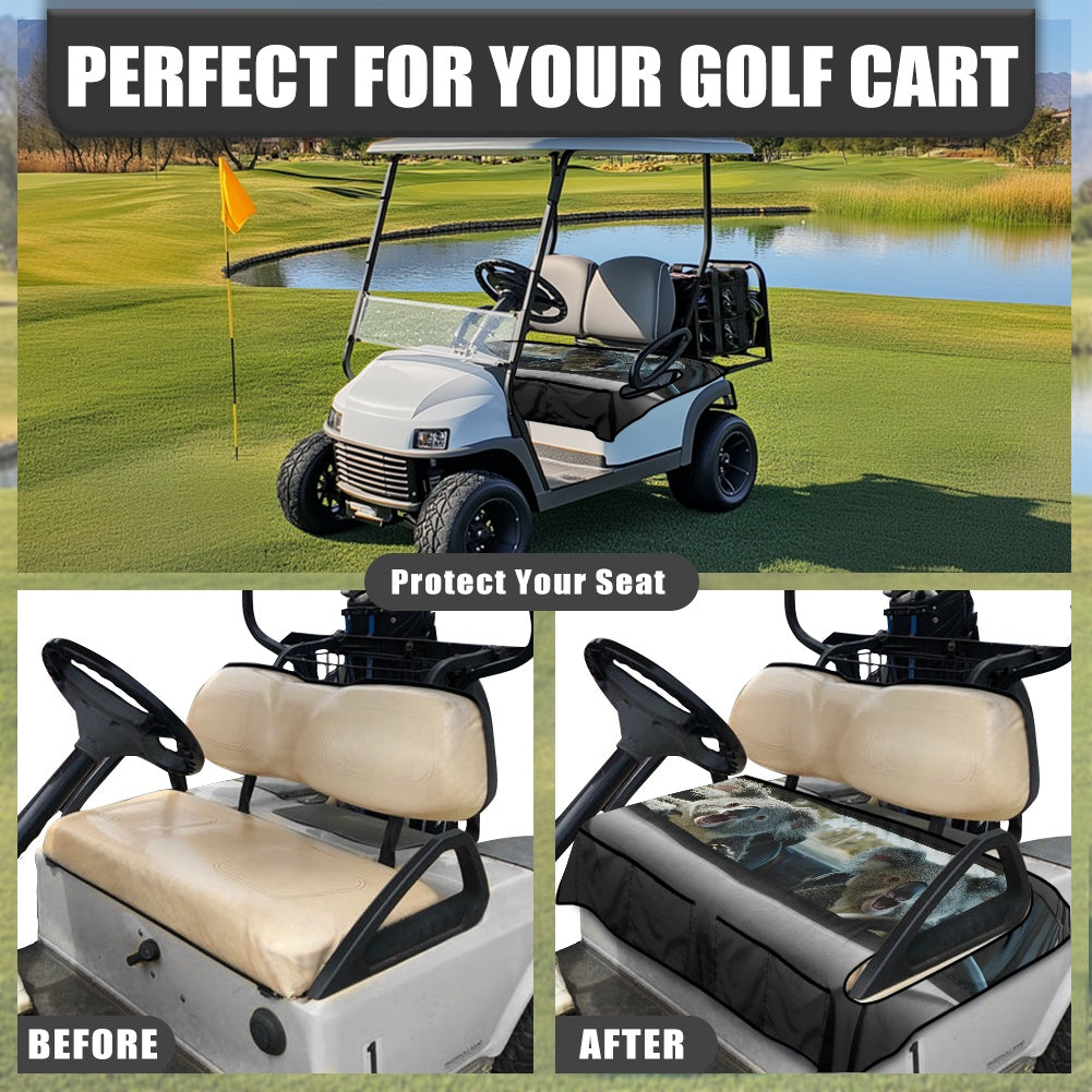 Golf cart cover (with pocket)