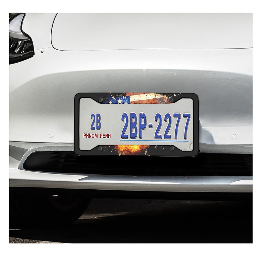 License plate frame