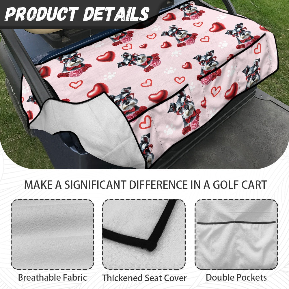 Golf cart cover (with pocket)