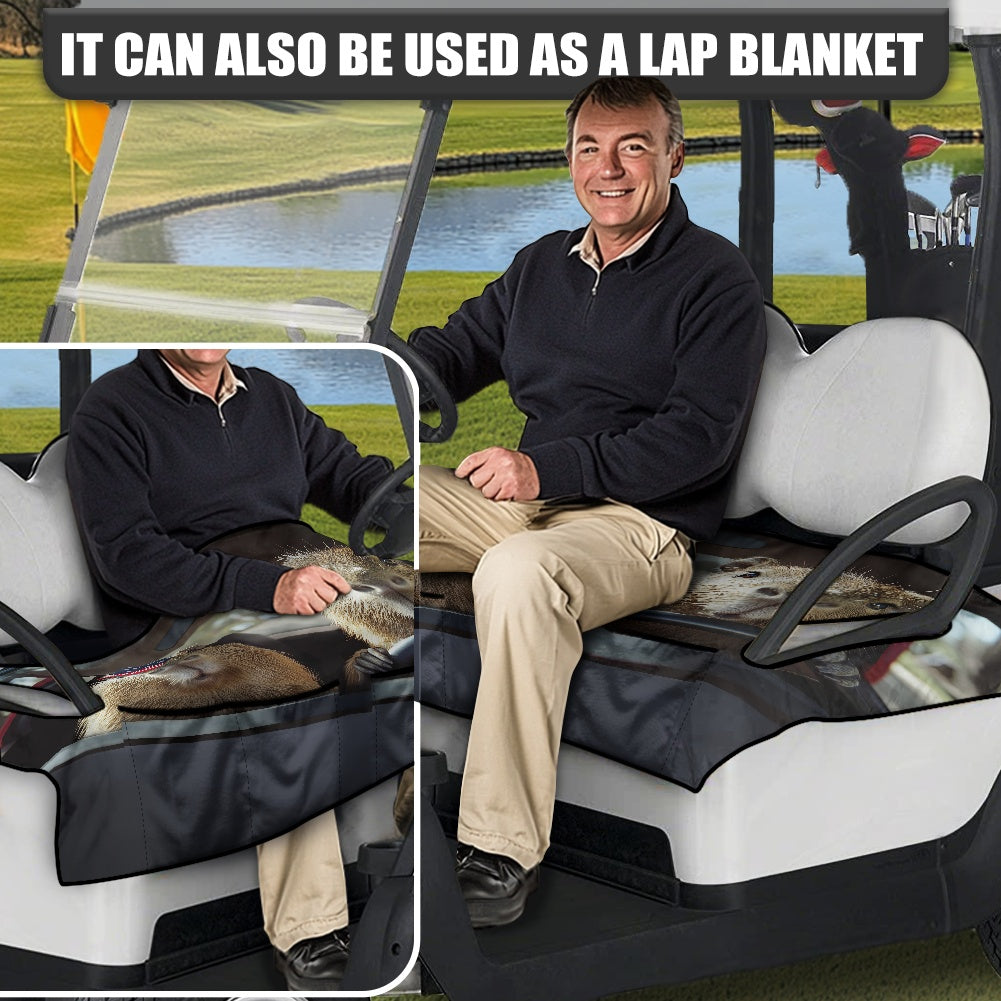 Golf cart cover (with pocket)