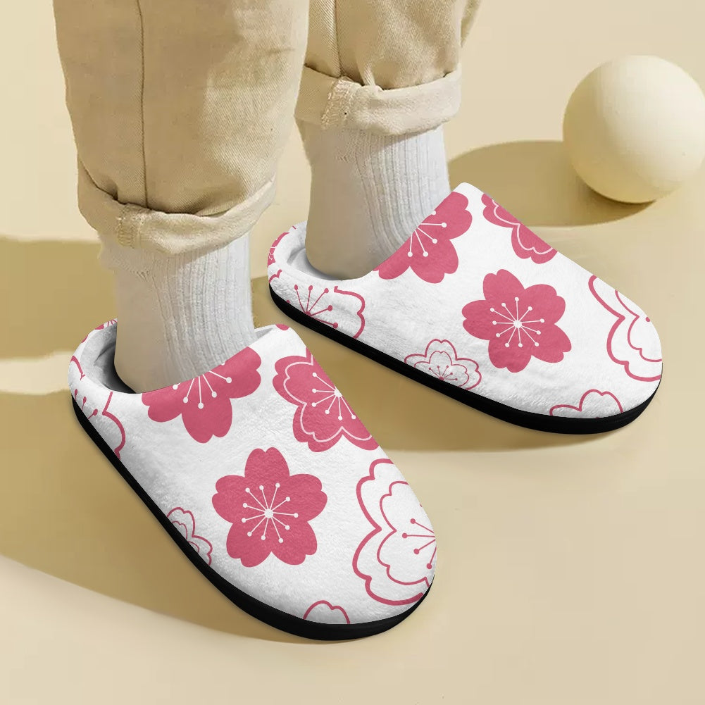 children's plush slippers