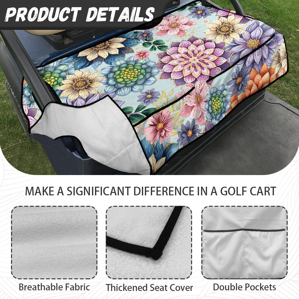 Golf cart cover (with pocket)