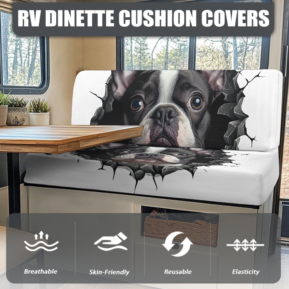 RV Sofa Split Seat Cover 2-Piece Set