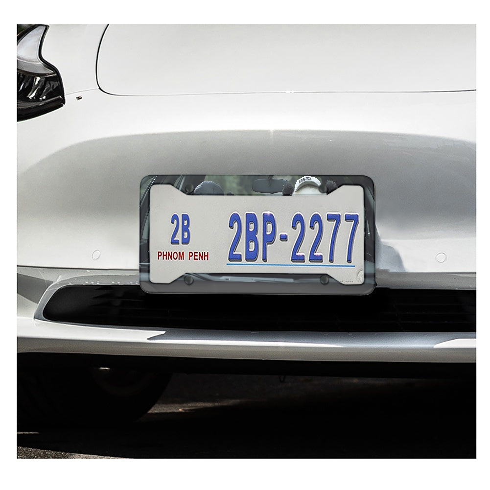 License plate frame