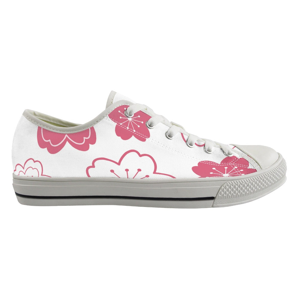 Classic Low Top Canvas Shoes（Tongue Printable）