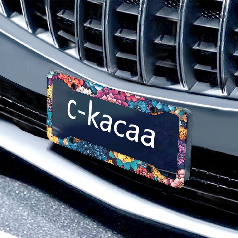 License plate frame