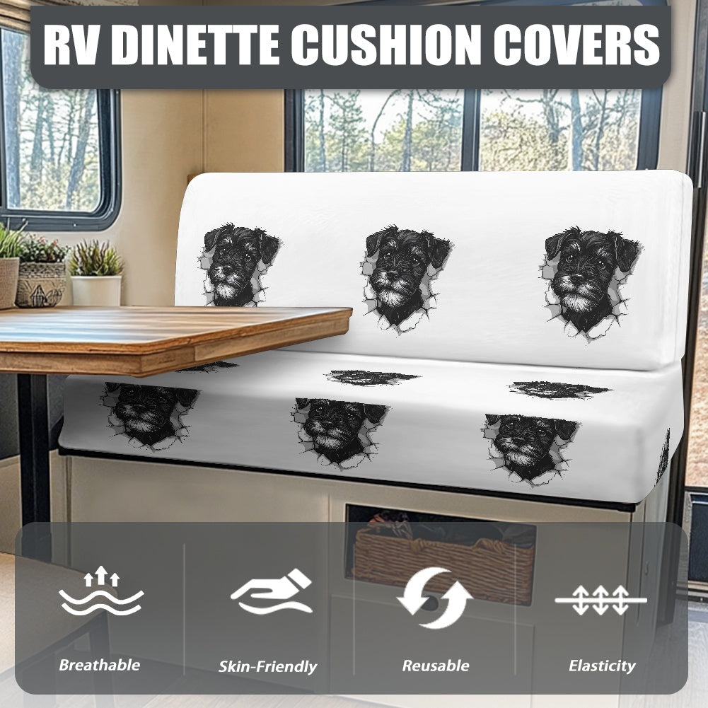 RV Sofa Split Seat Cover 2-Piece Set