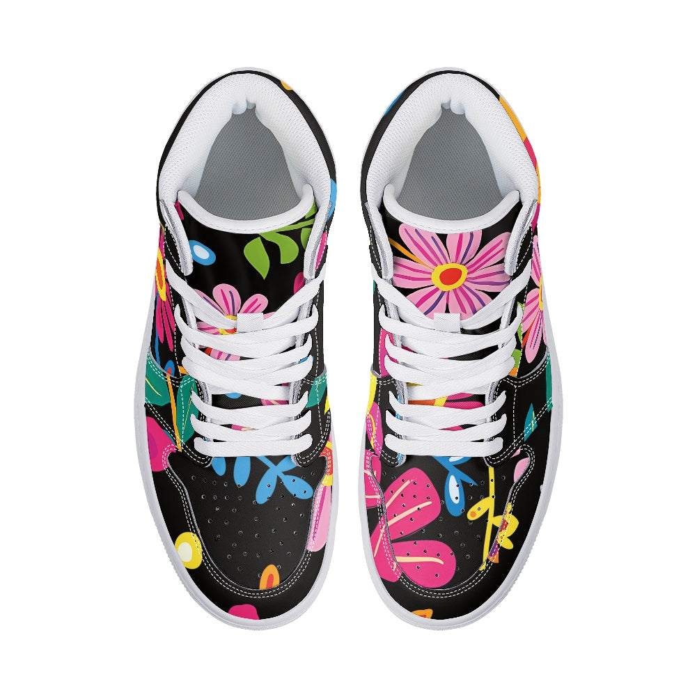 High-top Sneakers (customized tongue version)