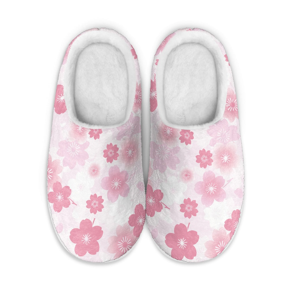 Fluffy cotton slippers