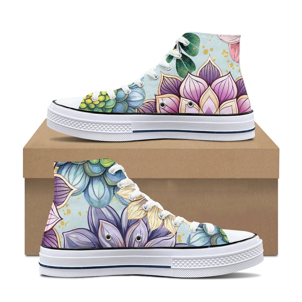 Retro High-top canvas shoes