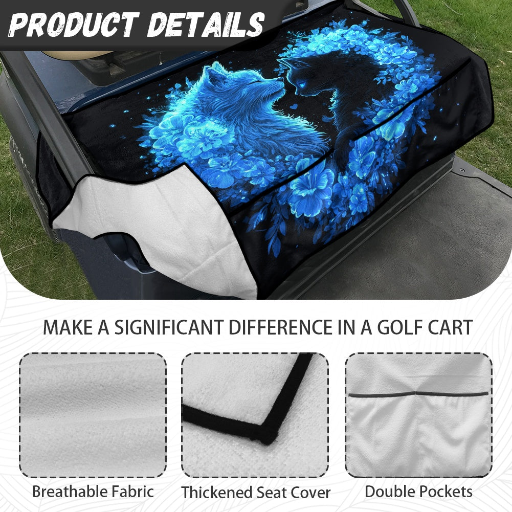 Golf cart cover (with pocket)