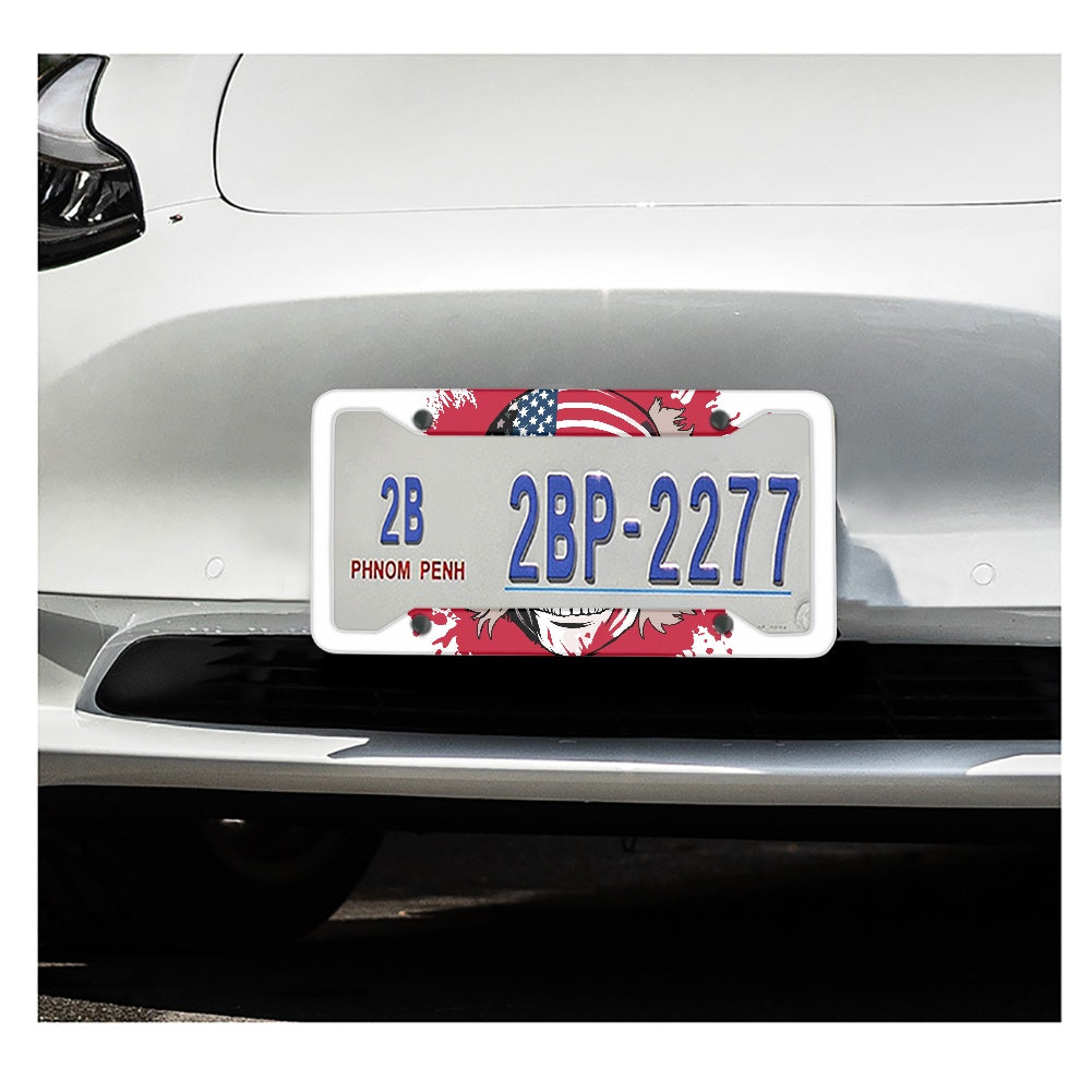 License plate frame