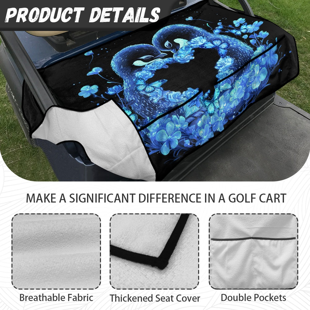 Golf cart cover (with pocket)