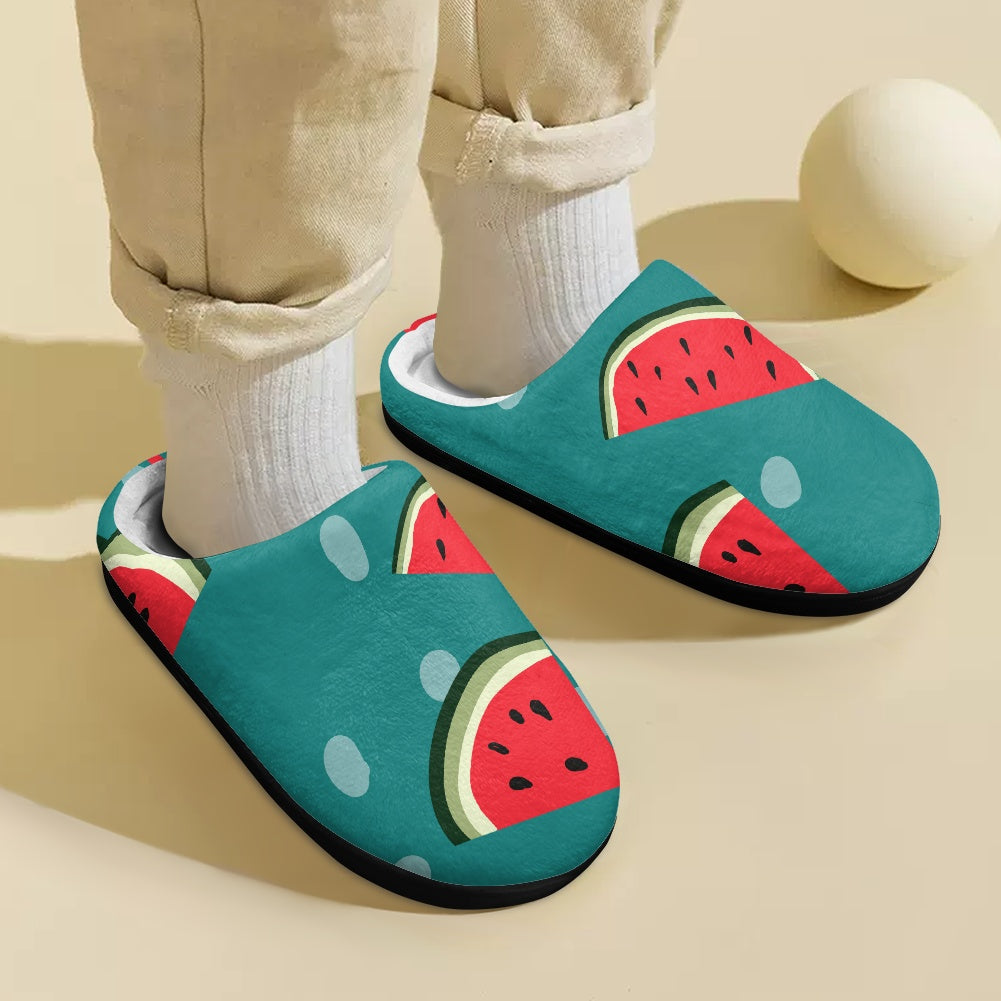 children's plush slippers