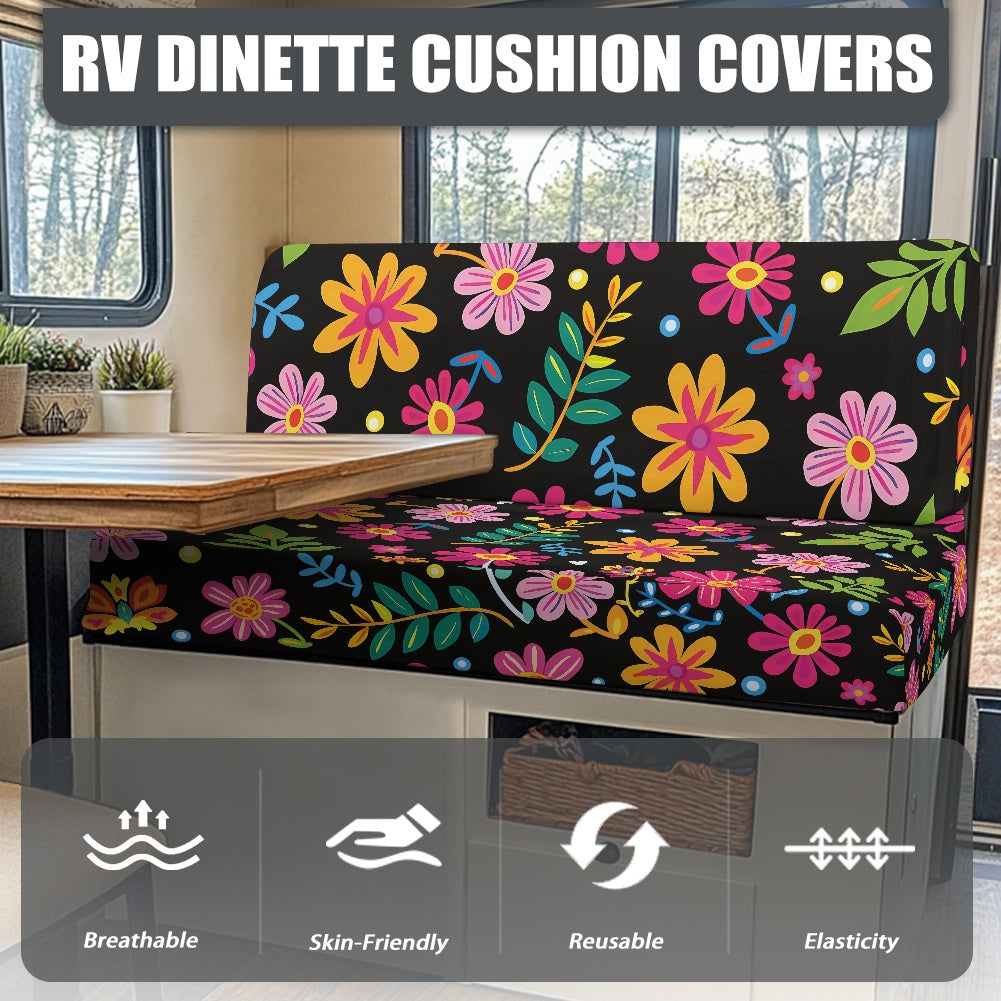 RV Sofa Split Seat Cover 2-Piece Set