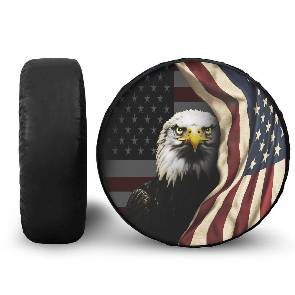 Water-repellent PU Leather Spare Tire Cover