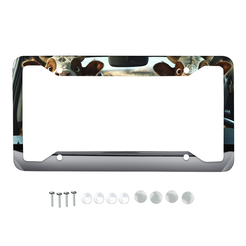 License plate frame