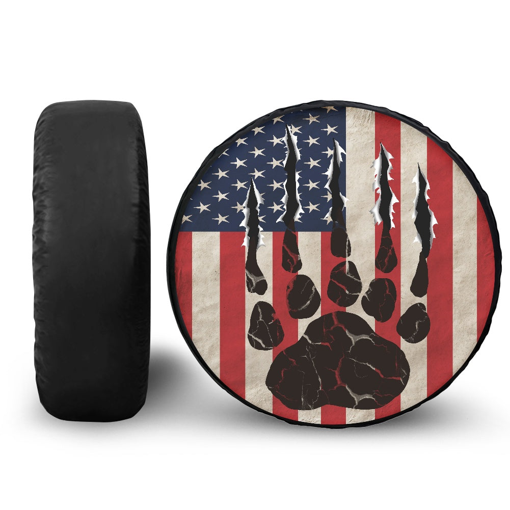 Water-repellent PU Leather Spare Tire Cover