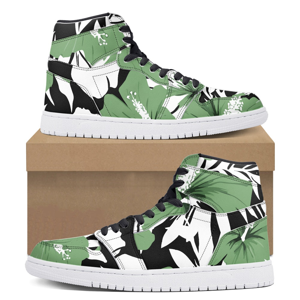 High-top Sneakers (customized tongue version)