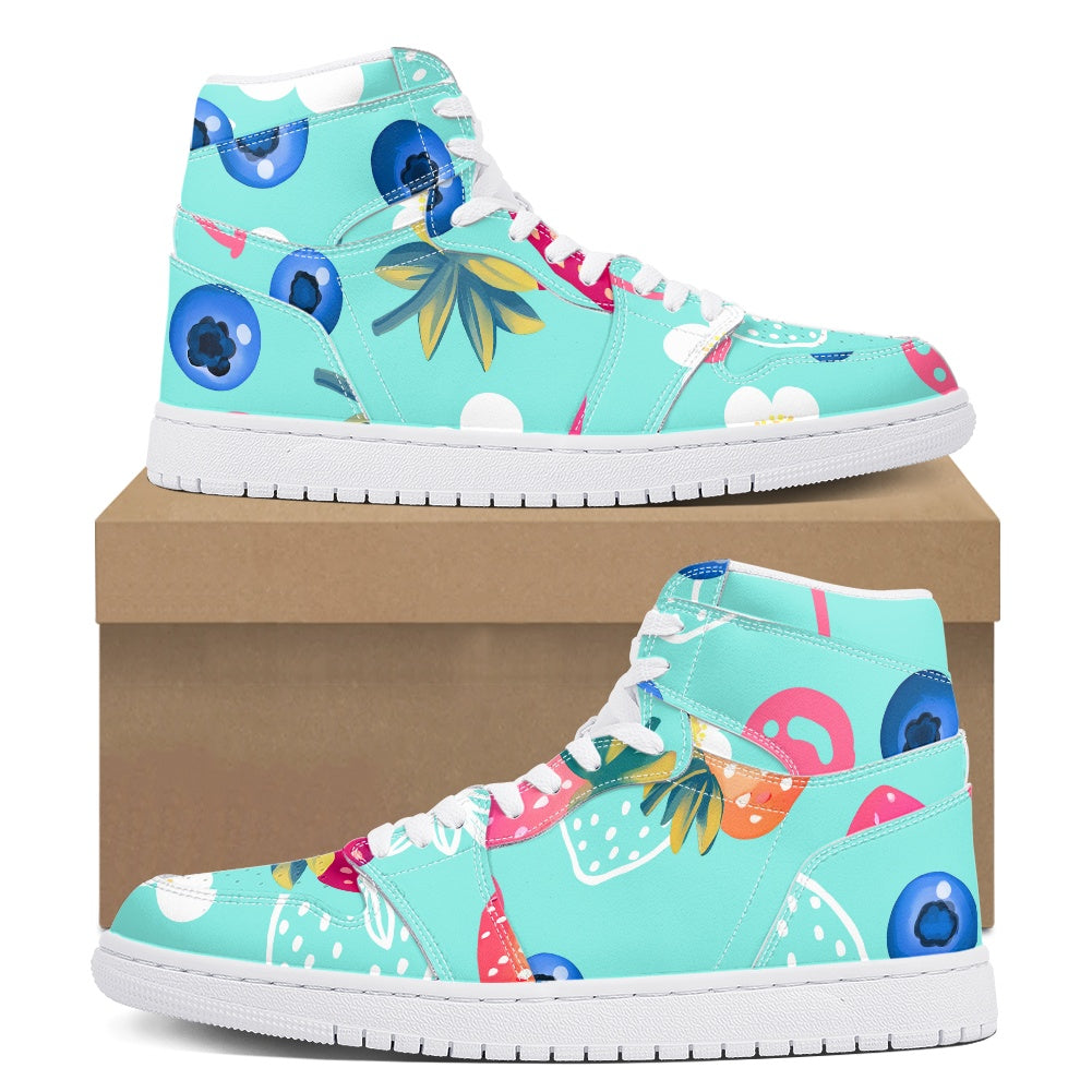 High-top Sneakers (customized tongue version)