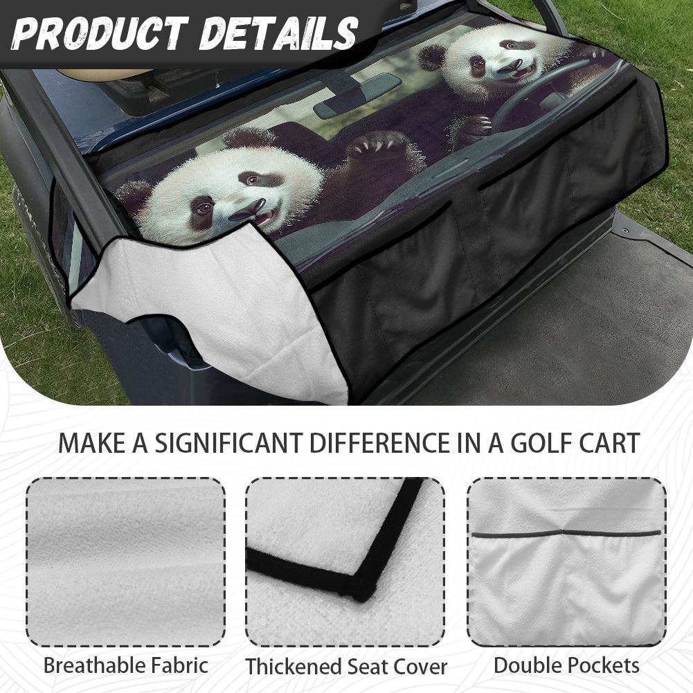 Golf cart cover (with pocket)